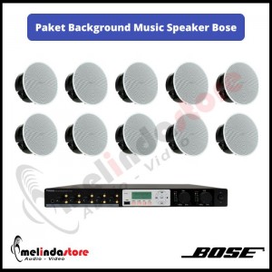 Paket Background Music Indoor Speaker Ceiling Bose DM2C | 10 Speaker Paket Background Music Indoor Speaker Ceiling Bose DM2C | 10 Speaker